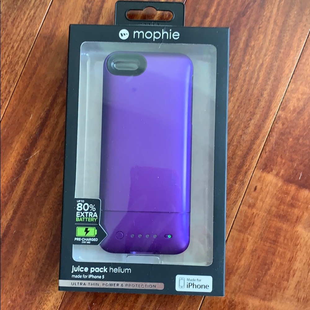 Mophie juice pack helium for iPhone 5&5s, SE